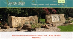 Desktop Screenshot of canyoncreeknews.com